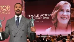 Майкл Б. Джордан и фильм «Грешники» получили награды на актерской премии; Кэтрин О’Хара получила ...