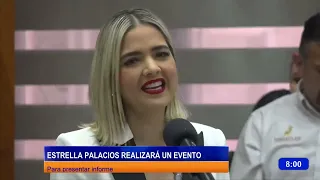 Mazatlán Mayor Estrella Palacios prepares event for her 2ND ACTIVITY REPORT