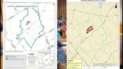 Жители округа Робертсон протестуют против предлагаемого проекта строительства солнечной электрост...