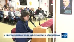 A négy paparazzo címmel nyílt kiállítás a könyvtárban