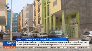 Septic tank leak in Palmarejo affects residents of neighboring building; owner reports to TCV