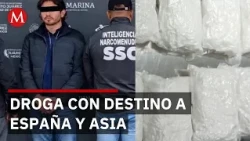 4 people arrested with 40 kilos of drugs at the Mexico City International Airport