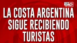 La Costa Argentina sigue recibiendo turistas