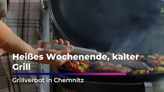 Plenty of Sun, Grill Off: Wildfire Risk Triggers Grilling Ban in Chemnitz | Sachsen Fernsehen