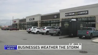 Northwest Indiana businesses face losses after severe storms knock out power