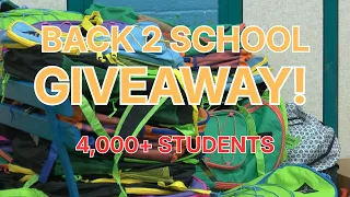 Over 4,000 Local Students Set to Receive Free Backpacks and School Supplies