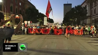Top Channel/ 108 ditë revoltë, çfarë ndodhi sot gjatë protestës në Kryeqytet