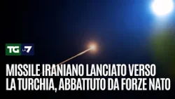 Missile iraniano lanciato verso la Turchia, abbattuto da forze Nato