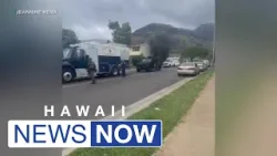 Large police presence responds to barricade situation in Waianae