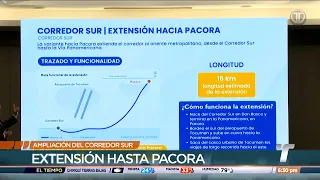 Corredor Sur extension to Pacora under evaluation