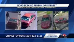Car, person of interest sought in 7th Ward homicide investigation