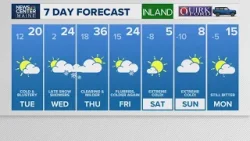 NEWS CENTER Maine Weather Video Forecast