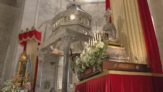 Barletta celebrates, Father Fruscio: "Virgin of Sterpeto and Saint Roger are in the DNA of Barletta"