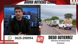 DIEGO GUTIERREZ - Minister of Human Development of Chaco - FLOODING