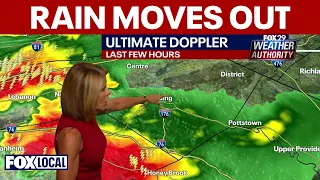 Weather Authority: Rain clears out for a sunny weekend