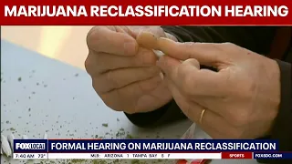 DEA hearing on marijuana reclassification begins