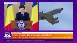 Nicușor Dan: Parlamentul dezbate azi cererea, vor fi aduse avioane-cisternă și echipamente defensive