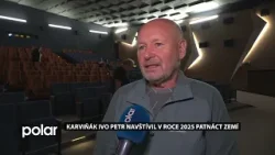 Karvinský cestovatel Ivo Petr uspořádal v Kině Centrum bilanční přednášku o svých cestách v roce 202 Karvinský cestovatel Ivo Petr uspořádal v Kině Centrum bilanční přednášku o svých cestách v roce 202