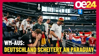 "Enttäuschend aber verdient" - WM-Aus: Deutschland scheitert an Paraguay