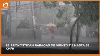 Rain, thunderstorms, and strong winds throughout the weekend