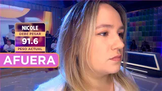 El plan canje se cobró su primera víctima: Nicole, eliminada por mucho de #CDP