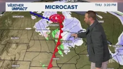 WEATHER: Mild breezy Tuesday, temps plummet Wednesday