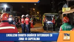 Localizan cuarto cadáver soterrado en zona 14 capitalina