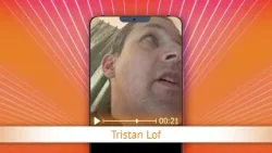 TV Oranje app videoboodschap - Tristan Lof