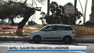Napoli, cantieri sul lungomare: il punto sui lavori agostiani