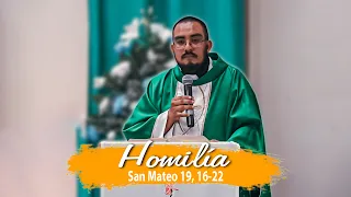 Si quieres ser perfecto, vende lo que tienes y tendrás un tesoro en el cielo │ P. Jesús Camarena