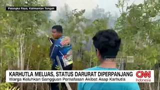 Karhutla Meluas, Status Darurat Palangka Raya Diperpanjang