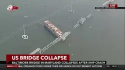 Shocking Footage: Ship Crash Causes Baltimore Bridge to Collapse in Maryland