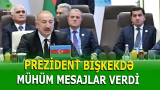 PREZİDENT İLHAM ƏLİYEV “ŞƏT PLYUS” GÖRÜŞÜNDƏ ÇIXIŞ EDİB