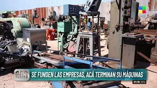 🔴 EL CEMENTERIO DE LA INDUSTRIA ARGENTINA: SE FUNDEN LAS EMPRESAS, ACÁ TERMINAN LAS MÁQUINAS