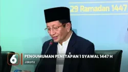 1 Syawal 1447 H Jatuh Pada Sabtu, 21 Maret 2026