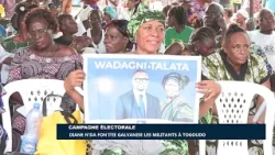 Campagne électorale : Diane N’DA FON’ITIE Galvanise les militants à TOGOUDO