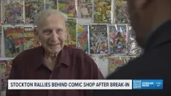 98-летний владелец магазина комиксов получает поддержку от местных жителей после того, как потеря...