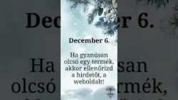 Karácsonyi bűnmegelőzési üzenetek - Az ORFK bűnmegelőzési videója