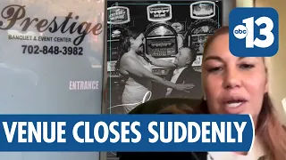 Henderson event center closes suddenly, leaving couples without venues