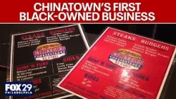 Carter's Cheesesteaks makes history as Chinatown's first Black-owned business