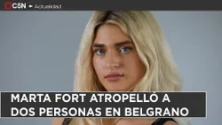 MARTITA FORT ATROPELLÓ a una SEÑORA de 89 AÑOS