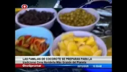 Las familias de Cocorote se preparan para la Tradicional Cena Navideña más grande del Planeta