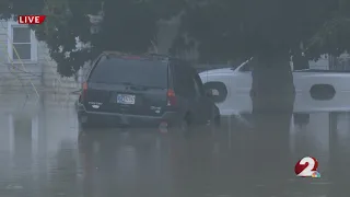 Historic flooding in Indiana after heavy rainfall and storms