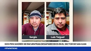FISHERMEN MISSING IN SAN JUAN