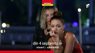 Măștile cad primele sub presiunea tentației. Din 4 septembrie, în fiecare vineri și sâmbătă.