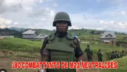 OFFENSIVE DES FARDC AU SUD-KIVU : 180 COMBATTANTS DE M23 NEUTRALISÉS, SÉCURITÉ PROMISE À UVIRA