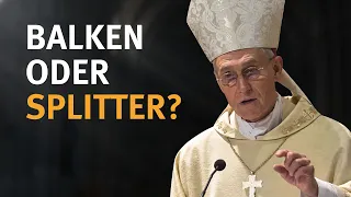 The Plank in Your Own Eye: Why We Spot Flaws in Others | Sermon by Abp. Gänswein – 09/11/2026