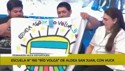 ESCUELA Nº 160 “RÍO VOLGA” DE ALDEA SAN JUAN, CON HUCK