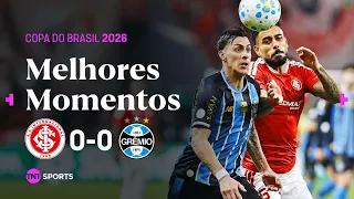 SEM GOLS, MUITOS ERROS E TUDO EM ABERTO NA COPA DO BRASIL! | INTERNACIONAL 0 X 0 GRÊMIO