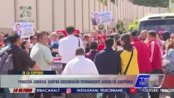 Proceso judicial contra excomisión permanente queda en suspenso